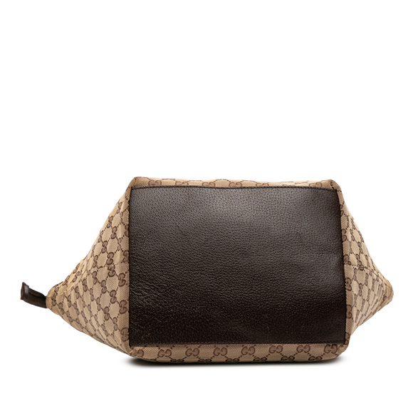 Pre-Loved Gucci GG Canvas Web Tote - Picture 3 of 9